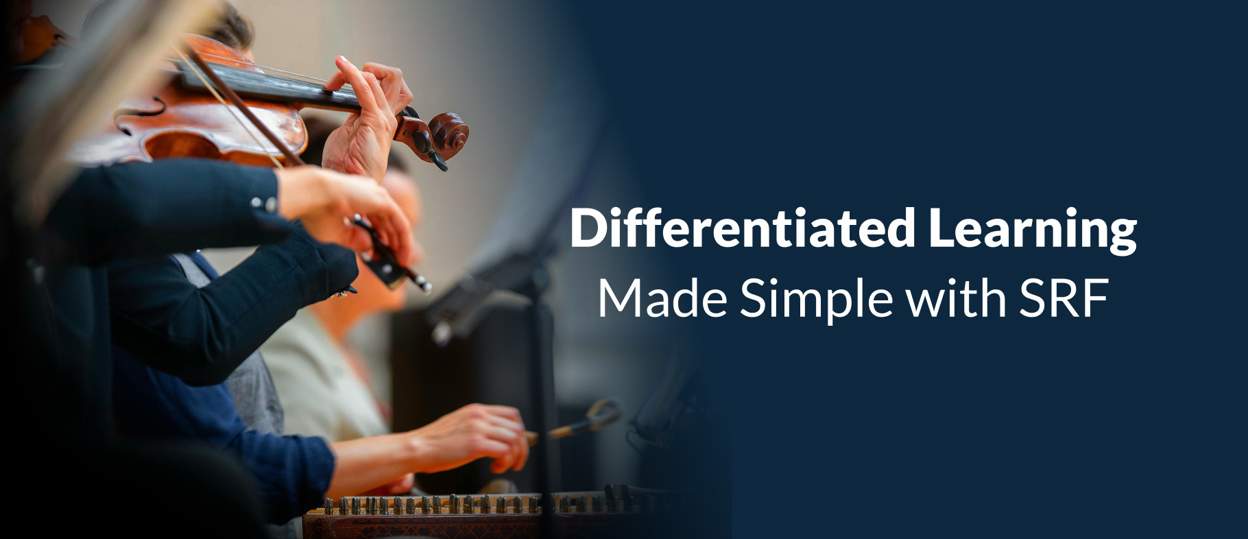 Differentiated Learning Made Simple with SRF
